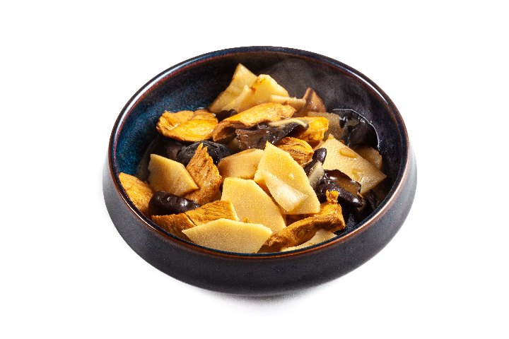 Mushrooms and bamboo chicken meat - Tiger Sushi