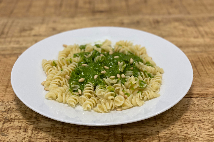 Fusilli with Pesto - Pastitalia