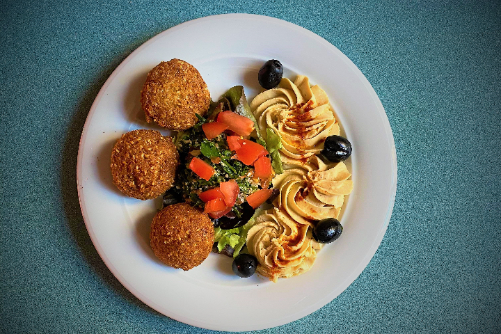 Assiette falafels, salade et hommos - Nono Street Food