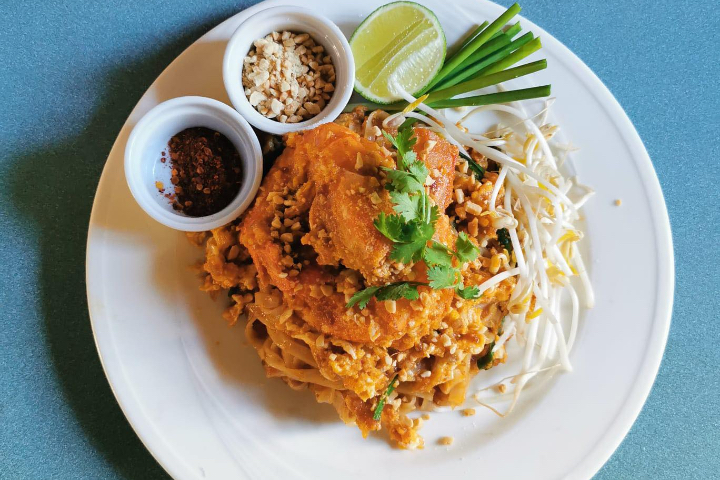 Pad thai aux crevettes - Nono Street Food