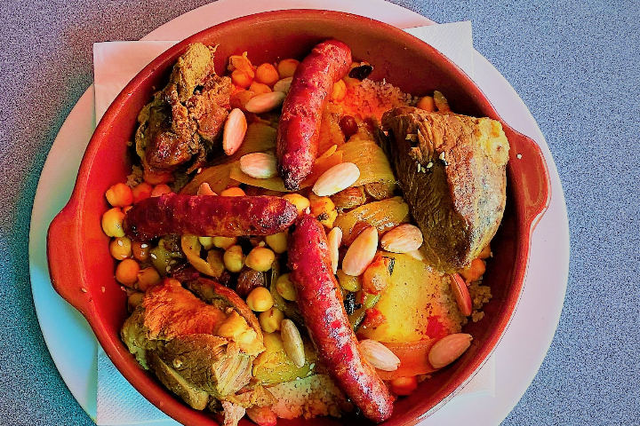 Couscous d'agneau et merguez - Nono Street Food