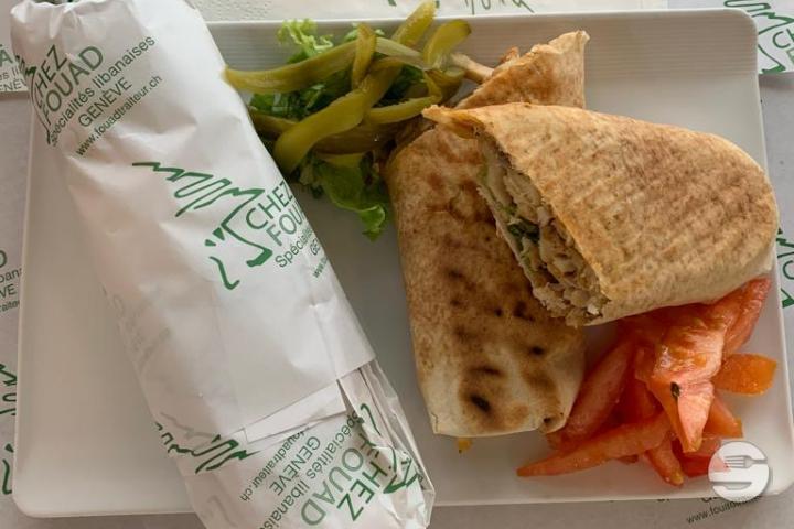 Chicken Shawarma Sandwich - Fouad Le Snack
