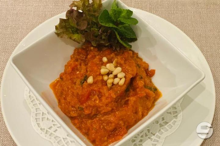 Red Pepper Ratatouille - Chez Fouad Restaurant