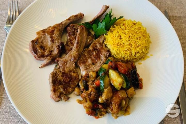 Lamb Chops - Chez Fouad Restaurant