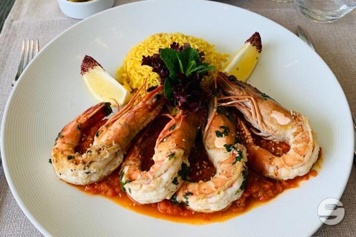 Grilled Shrimps - Chez Fouad Restaurant