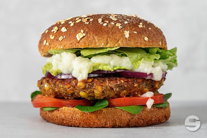 Veggie Burger - O'les Terrasses du Lac