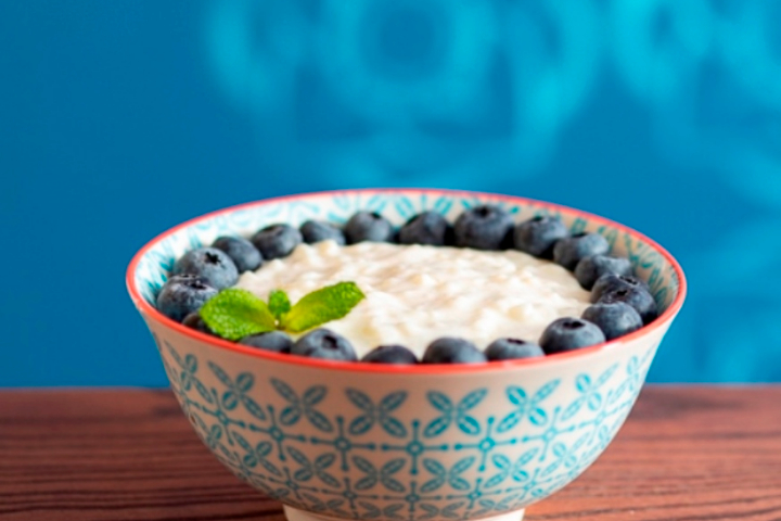Milchreis mit Heidelbeeren - Food Market Spreitenbach