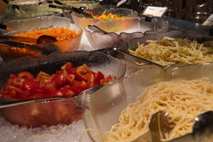 Salat Mediterran - Dschingis Mongolian Barbecue