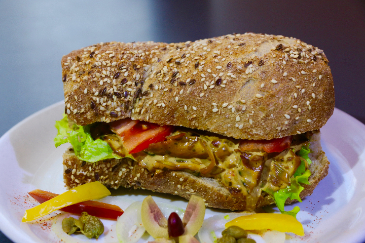 Hot Sandwich "Dschingis Style" - Dschingis Mongolian Barbecue Bern