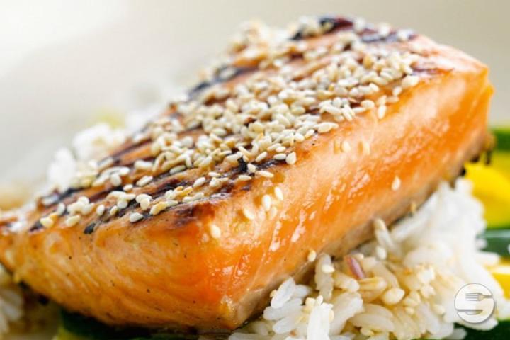 66. Fillet de Saumon Grillé - Les 4 Marronniers