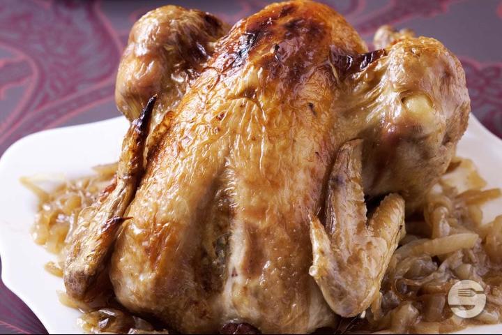 97. Poulet aux Oignons - Les 4 Marronniers