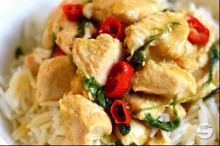 101. Poulet au Basilic - Les 4 Marronniers