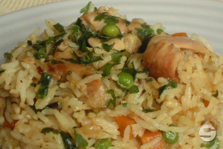138. Riz Sauté au Poulet - Les 4 Marronniers