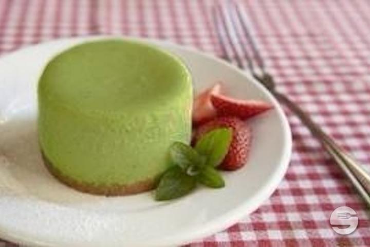 4. Mini Cheese Cake au Thé Vert - Les 4 Marronniers