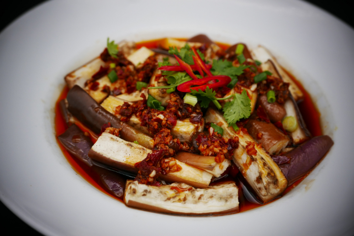 Gedämpfte Aubergine - Le Cuisine