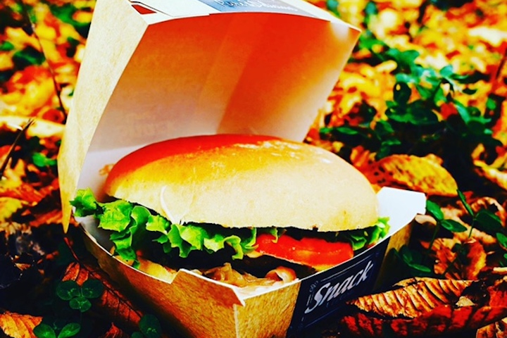 Fréd Burger, Cheese with Bacon and Fries, Beef - Le Chalet des Bains