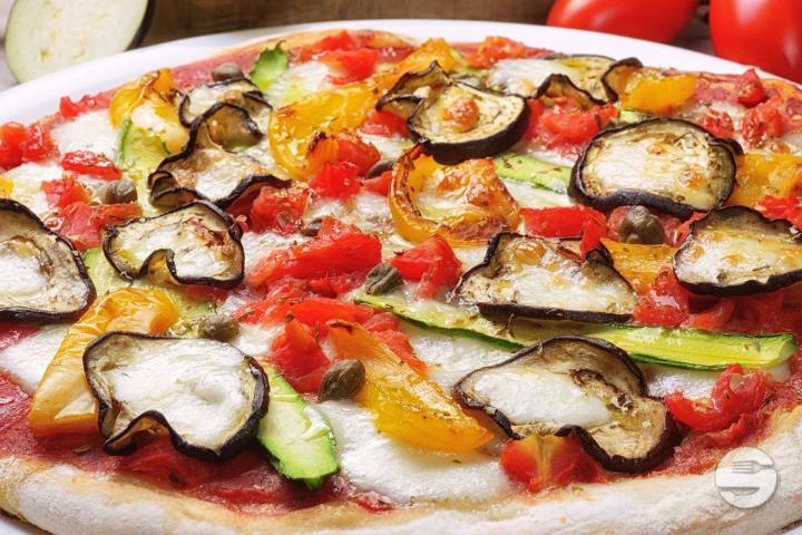 Vegetarian Pizza - Le Chalet des Bains