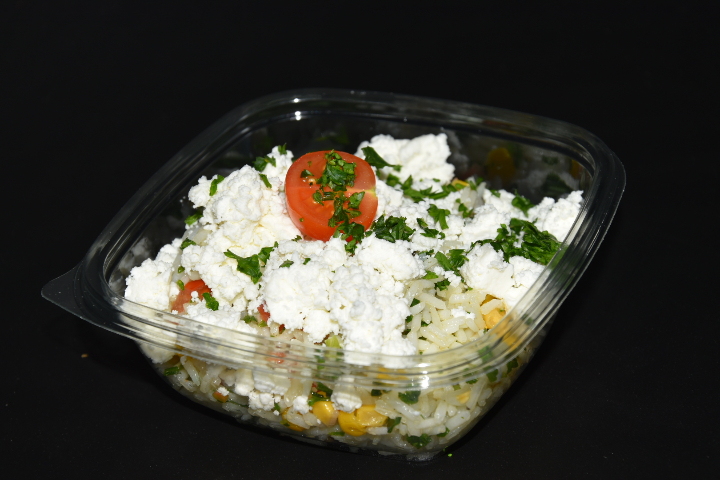 Salad Garnished with Feta - Pause Gourmande