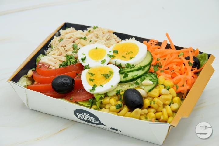 Tuna Chef's Salad - Pause Gourmande