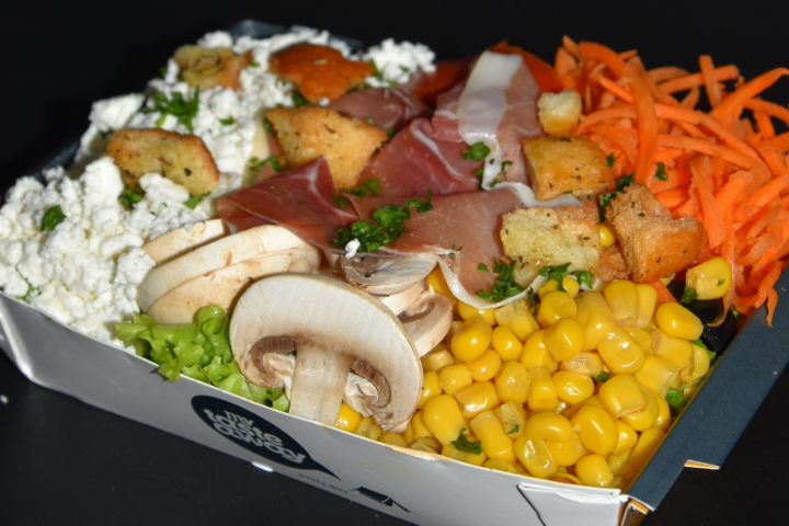 Ham Chef's Salad - Pause Gourmande