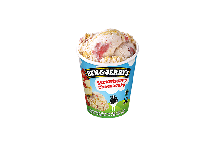 Ben & Jerry's - Strawberry Cheescake - Pizza Avenue