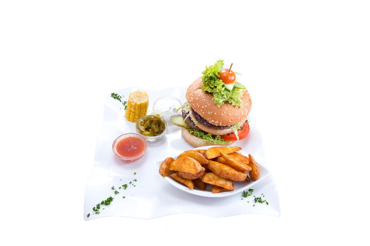 Hamburguesa con Pollo - El Mexicano - Bern