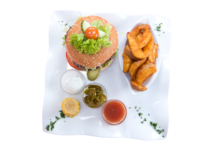 Hamburguesa de la Casa - El Mexicano - Bern