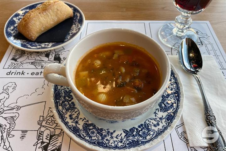 Soupe du Minestrone - Le Café Dessiné