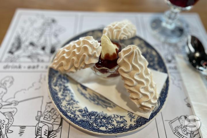 Meringue Double Crème - Le Café Dessiné