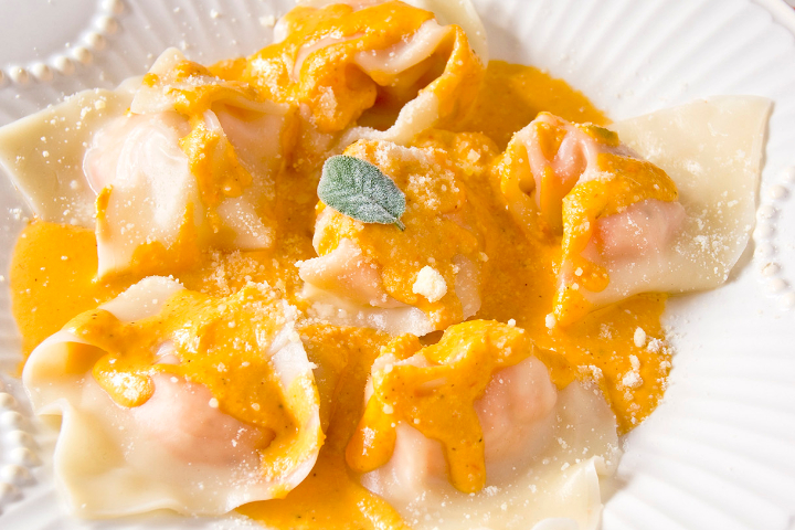 Ravioli Saveur Saumon - Café Restaurant Barrouta