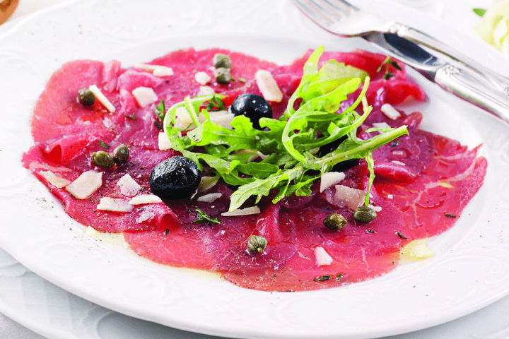Carpaccio de Boeuf - Café Restaurant Barrouta