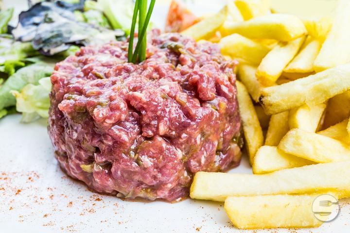 Beef Tartar - Restaurant Pizzeria du Commerce