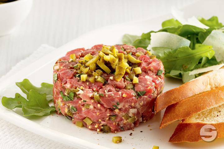 Beef Tartar - Restaurant Pizzeria du Commerce