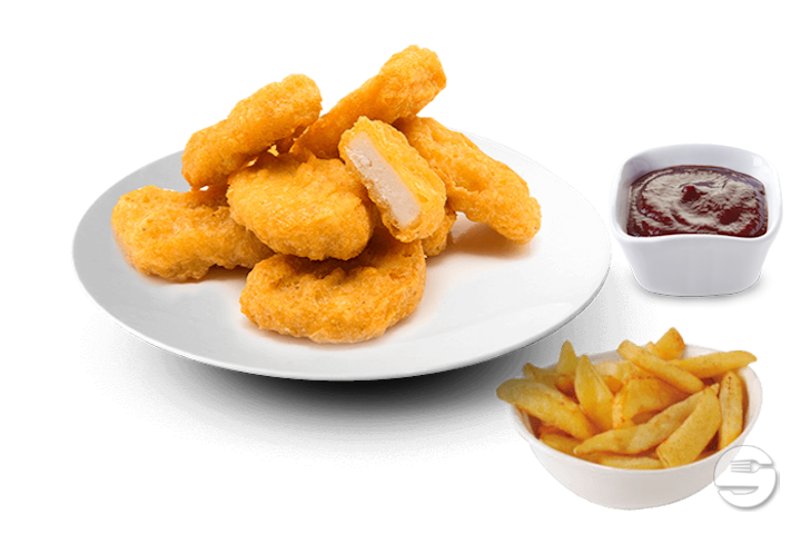 Chicken Nuggets - French Fries - Pizzacom