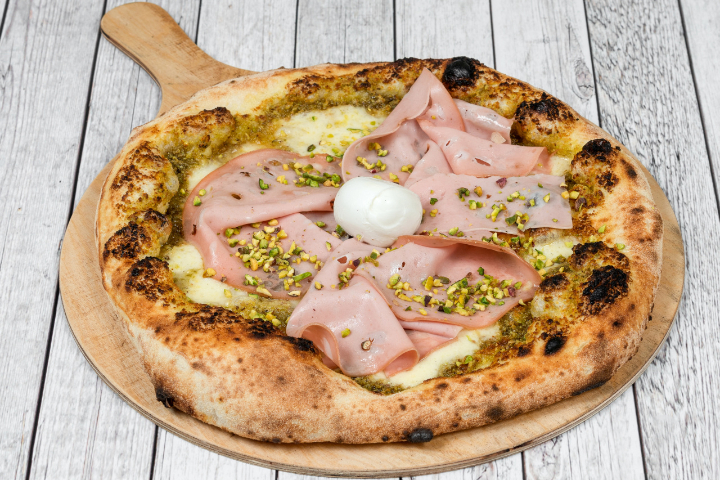 Mortadella e pistacchio - Pizzeria Napulé