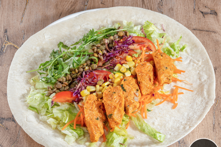 Lentil Kefte Wrap - Vegitat