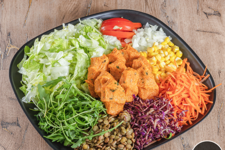 Lentil Kefte Bowl - Vegitat