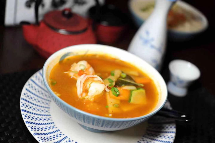 Tom yam gong Suppe - Asia Garden
