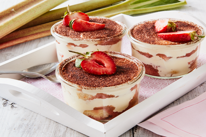 Tiramisu with strawberries - Coop Restaurant Letzipark