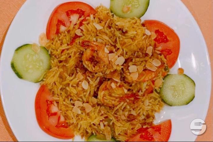 Shrimps Biryani - Bollywood Restaurant