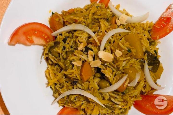 Vegetables Biryani - Bollywood Restaurant