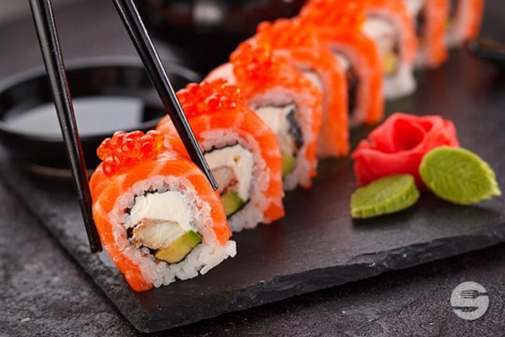 49. Oeuf de Masago Nigiri - Sushi Kaiten