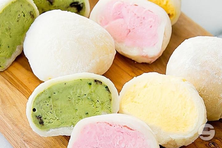 111. Mochi Nature et Haricots Rouges - Sushi Kaiten