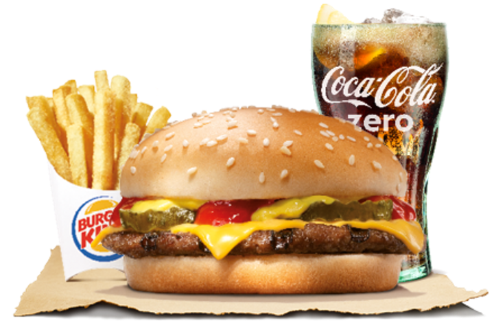 Cheeseburger Menu - Burger King