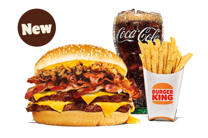 Crazy Cheese BBQ Double Menu - Burger King