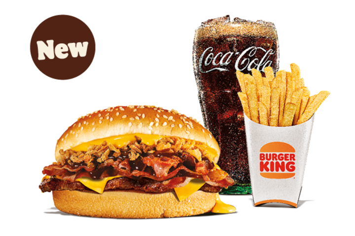 Crazy Cheese BBQ Menu - Burger King