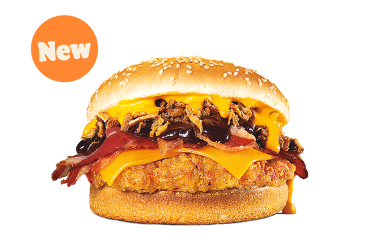 Crazy Cheese BBQ Chicken - Burger King