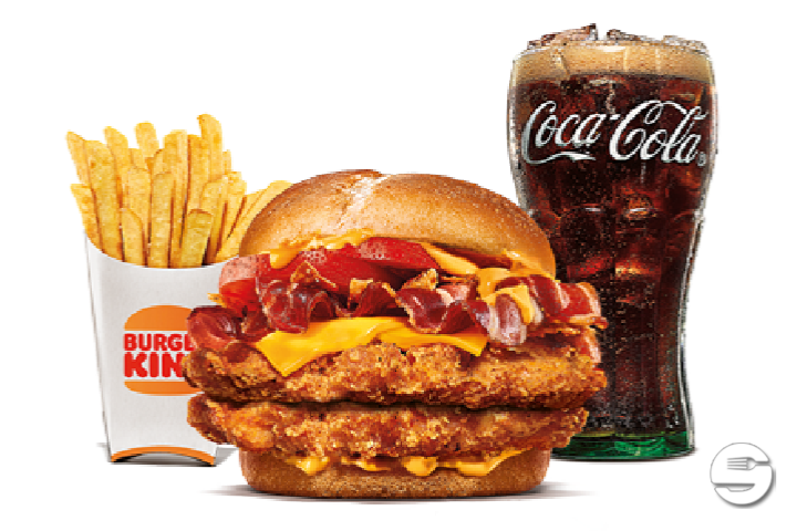 Duo Bacon Cheddar Chicken Menu - Burger King