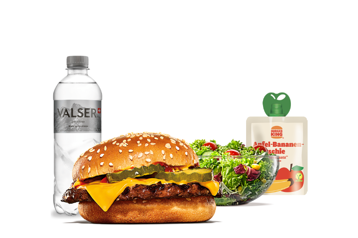 King Junior Meal Cheeseburger - Burger King