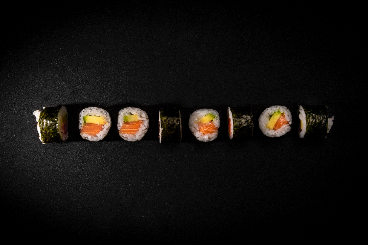 Salmon Avocado Roll - Tiny Fish Sonnegg